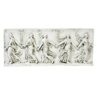 Bacchantes Dancing Frieze - Fiberglass Resin - Indoor/Outdoor Statue Bacchantes Dancing Frieze - Fiberglass Resin - Indoor/Outdoor Statue