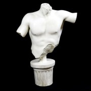 Torso Of Destafano 38in. Fiberglass Resin Indoor/Outdoor Garden Statue