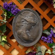 Cameo (Bowing)15in. - Fiberglass Resin - Indoor/Outdoor Garden Statue