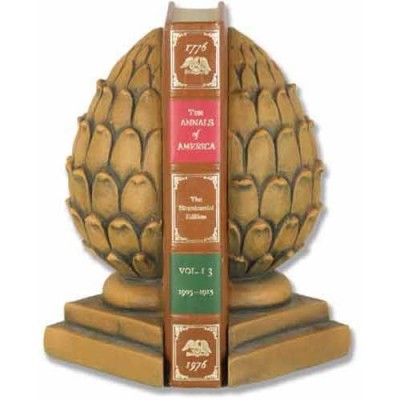 Artichoke Bookends Fiberglass Indoor/Outdoor Statue/Sculpture -  - HF7468