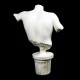 Torso Of Destafano 38in. Fiberglass Indoor/Outdoor Garden Statue -  - F7945