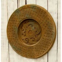 Xia Plate 24 Inch Fiberglass Resin Indoor/Outdoor Statue/Sculpture