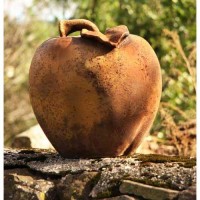 Apple 12in. High - Fiberglass Resin - Indoor/Outdoor Garden Statue Apple 12in. High - Fiberglass Resin - Indoor/Outdoor Garden Statue