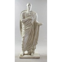 Lucius Cornelius Balbus 82in. - Fiberglass Resin - Outdoor Statue