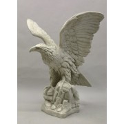 Eagle Facing Right Fiberglass Resin Indoor/Outdoor Statuary