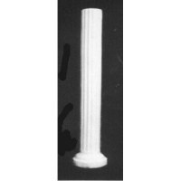 Topless Column Ruin 20 inch Fiberglass Resin Indoor/Outdoor Statue