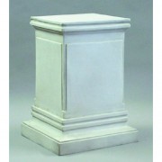Rectangular Panel Pedestal 22x30in. - Lightweight Fiberglass Resin - Statue
