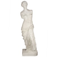 Venus De Milo 108in. - Indoor/Outdoor Fiberglass Resin Garden Statue Venus De Milo 108in. - Indoor/Outdoor Fiberglass Resin Garden Statue