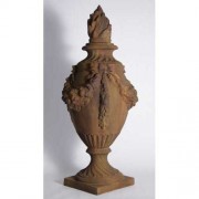 Empire Flame Finial 48in. Fiberglass Resin Indoor/Outdoor Garden