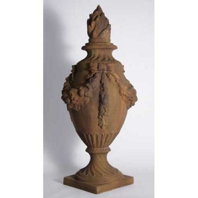 Empire Flame Finial 48in. Fiberglass Indoor/Outdoor Garden -  - F0060