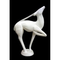 Gazzelle Large 38in. - Fiberglass Resin - Indoor/Outdoor Garden Statue