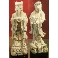 Chinese People Set 24in. - Fiberglass Resin - Indoor/Outdoor Statue