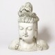Chinese Goddess Bust 27in. Fiberglass Indoor/Outdoor Statue -  - F68252