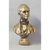 Emerson Bust Sm Fiberglass Resin Indoor/Outdoor Garden