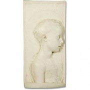Saint John By Donatello 20in. - Fiberglass Resin - Outdoor Statue