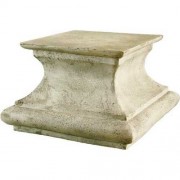 Provence Pedestal 15in. Fiberglass Resin Indoor/Outdoor Garden
