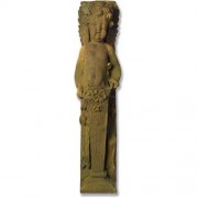 Armorini Wall Angel 29in. High - Fiberglass Resin - Outdoor Statue