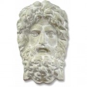 Poseidon  18in. Fiberglass Resin Indoor/Outdoor Garden