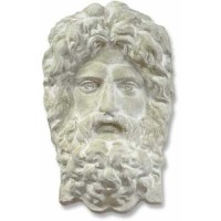 Poseidon  18in. Fiberglass Resin Indoor/Outdoor Garden