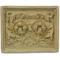 Floral Example Plaque 19 In. - Fiberglass Resin - Outdoor Floral Example Plaque 19 In. - Fiberglass Resin - Outdoor