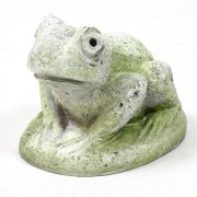 Hypno Frog Fiberglass Resin Indoor/Outdoor Garden Statue/Sculpture