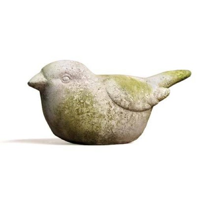 Sparrow 5 Inch Fiber Stone Resin Indoor/Outdoor Statue/Sculpture - - FS3651 Sparrow 5 Inch Fiber Stone Resin Indoor/Outdoor Statue/Sculpture - - FS3651