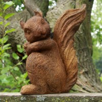 Forest Squirrel - Fiberglass Resin - Indoor/Outdoor Statue/Sculpture Forest Squirrel - Fiberglass Resin - Indoor/Outdoor Statue/Sculpture