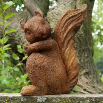 Forest Squirrel - Fiber Stone Resin - Indoor/Outdoor Statue/Sculpture - - FS8732 Forest Squirrel - Fiber Stone Resin - Indoor/Outdoor Statue/Sculpture - - FS8732