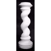 Baroque Stand Pedestal Statue Display Base/Riser - Lightweight Lightweight Fiberglass Resin Baroque Stand Pedestal Statue Display Base/Riser - Lightweight Lightweight Fiberglass Resin