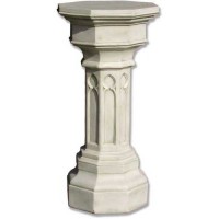 Gothic Redmond Stand Pedestal Statue Display Base/Riser 42in. - Lightweight Lightweight Fiberglass Resin
