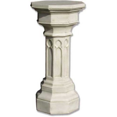 Gothic Redmond Riser Stand Pedestal Statue Base 42in. - Fiberglass -  - F7993