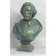Shakespeare Large 29in. - Fiberglass Resin - Indoor/Outdoor Statue Shakespeare Large 29in. - Fiberglass Resin - Indoor/Outdoor Statue