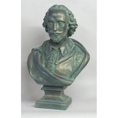 Shakespeare Large 29in. - Fiberglass - Indoor/Outdoor Statue -  - F240