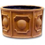 Dot Pot 11in. Fiberglass Resin Indoor/Outdoor Garden / Patio Statue
