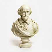 Shakespeare Classic 30in. Fiberglass Resin Indoor/Outdoor Statue