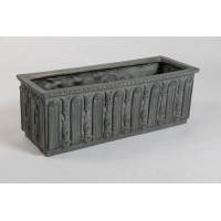 Floral Window Box 10in. High  (R) Fiberglass Resin Indoor/Outdoor Garden / Patio