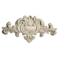 Detail Over Door 40x20in. Fiberglass Resin Indoor/Outdoor Statue
