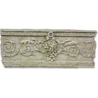 Grape Remnant Plq 12 Theresa Fiber Stone Indoor/Outdoor Garden Statue