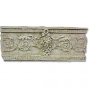 Grape Remnant Plaque 12in. Theresa - Fiberglass Resin -