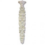 Blume Ornament Plaque - Fiberglass Resin - Indoor/Outdoor