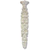 Blume Ornament Plaque - Fiberglass Resin - Indoor/Outdoor