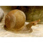 Slow Snail 5in. Fiberglass Resin Indoor/Outdoor Garden