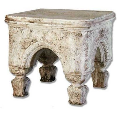 Bedford Stool 15in. Fiberglass Indoor/Outdoor Garden - - F8010 Bedford Stool 15in. Fiberglass Indoor/Outdoor Garden - - F8010