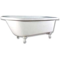 Claw Foot Tub - Fiberglass Resin - Indoor/Outdoor Statue/Sculpture