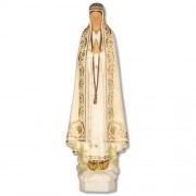 Our Lady Of Fatima 36in. Lightweight Fiberglass Resin - Indoor/Outdoor Statue