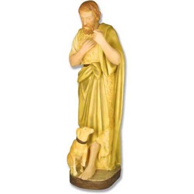 Shepherd With Dog 41in. High Nativity 1 - Fiberglass - Statue -  - F9637RLC