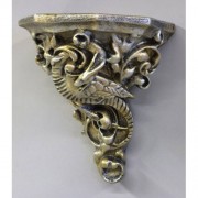 Gargoyle Bracket 9in. Fiberglass Resin - Indoor/Outdoor Garden Statue