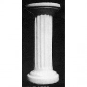 Tiny Fluted Doric - Fiberglass Resin - Indoor/Outdoor Garden Statue