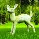 Deer Fawn Fiber Stone Resin Indoor/Outdoor Garden Statue/Sculpture -  - FS8644