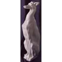 Diamond Dog for Frontdoor / Porch Steps 28in. - Fiberglass Resin - Indoor/Outdoor Garden Statue